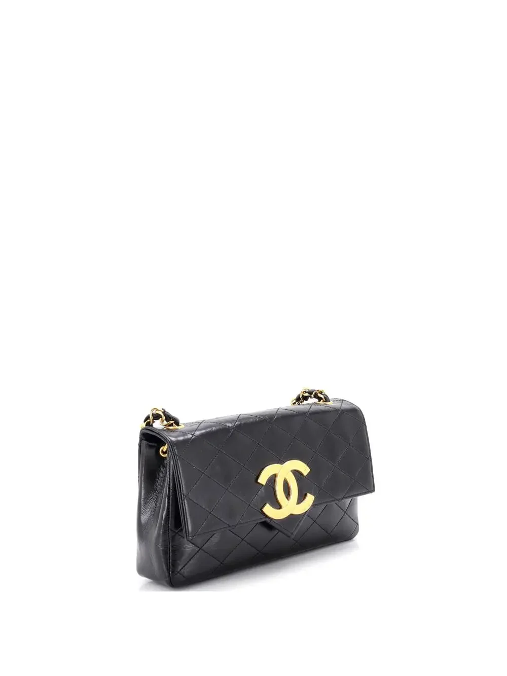 Chanel Vintage Cc Chain Flap Bag #275653C42B